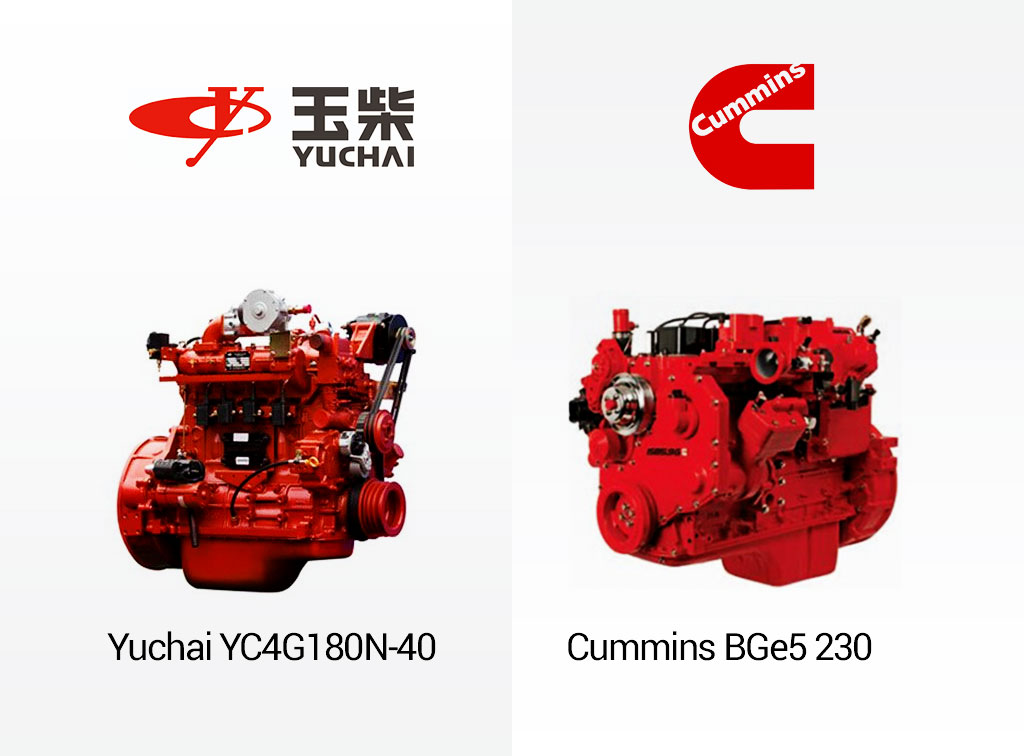 сравнение двигателей Cummins и Yuchai