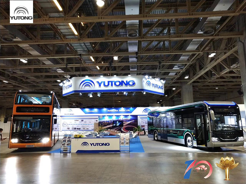 Yutong представил два электробуса на выставке 2020 года в Макао